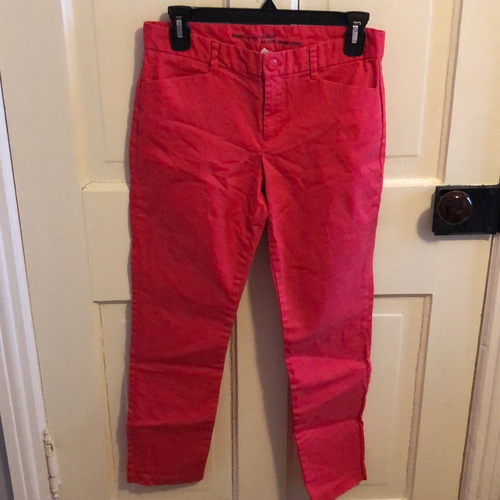 Spring pink GAP khakis.